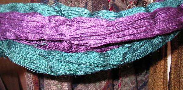 Dyed Silk