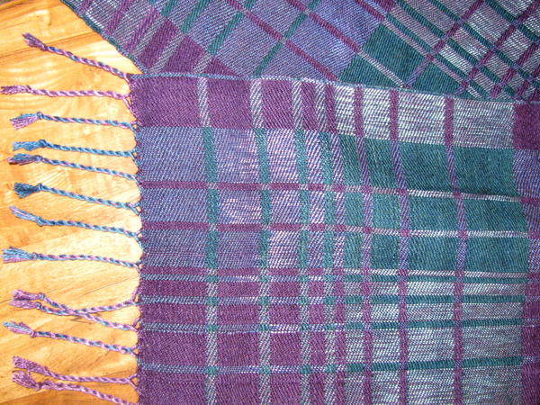 Fighting Fish Scarf (Detail)